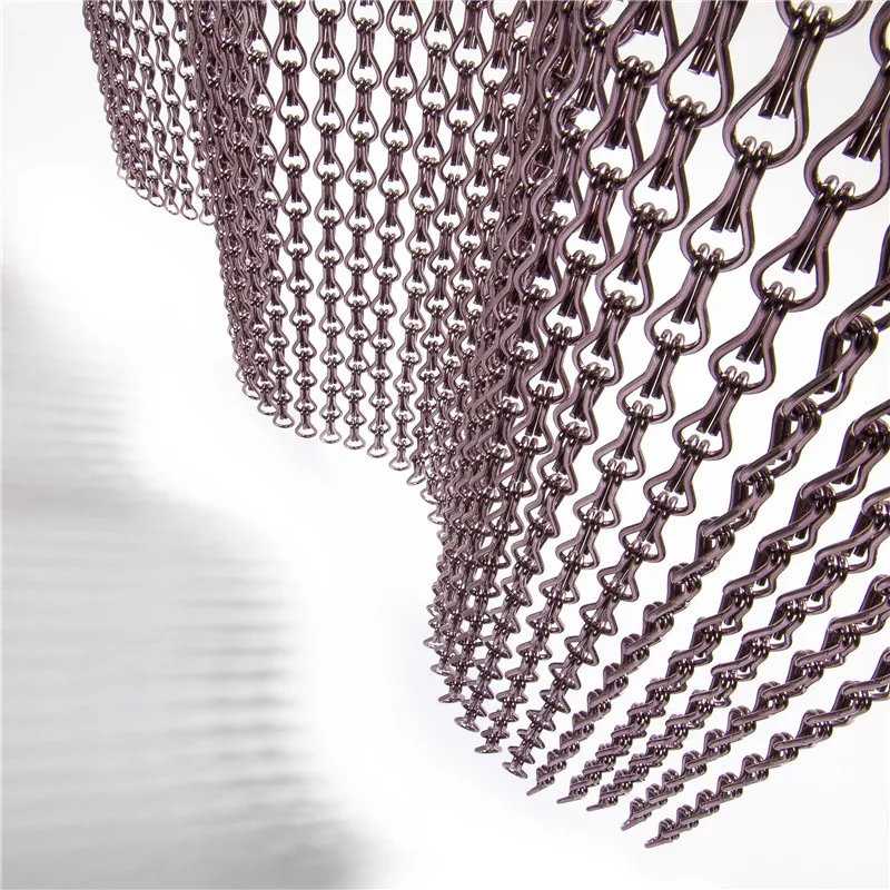 Бесплатная доставка сетчатая занавеска с сетчатыми звеньями|mesh curtain|curtain free