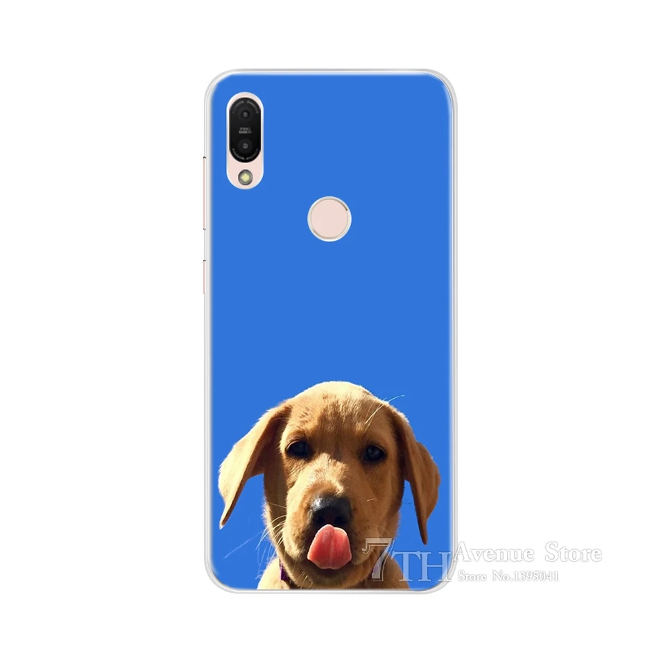 Милый мягкий чехол из ТПУ для Asus ZenFone Max Pro M1 ZB602KL силиконовая задняя крышка бампер
