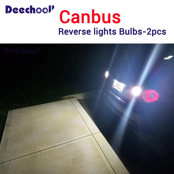 18 шт. Canbus светодиодный светильник заднего хода+ светильник номерного знака+ внутренний светильник+ парковочный светильник для VW POLO 6R 6C для POLO MK5 09-17 - Emitting Color: 2pcs Reverse lights