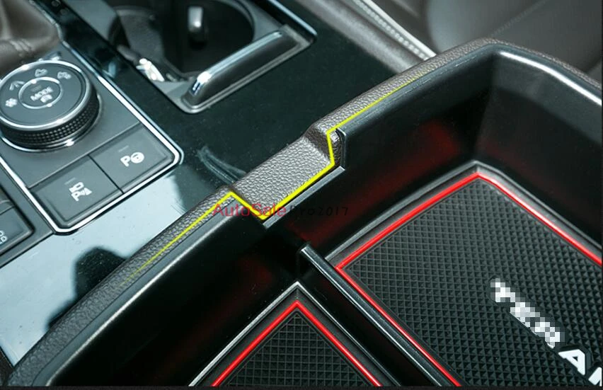 Пластиковая Внутренняя деталь 1 комплект для Volkswagen VW Atlas Teramont 2017 2018|car armrest storage