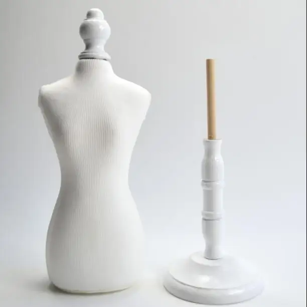 

White 49cm Model Rack Pet mannequin wood Rack for Cat Dog Clothes Pet Display Hangers Supplies Animal mannequin 1PC A540