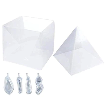 

Large Resin Molds Silicone Pyramid Molds,Epoxy Resin Molds Including Pyramid Molds And Crystal Jewelry Casting Molds, Pyramid
