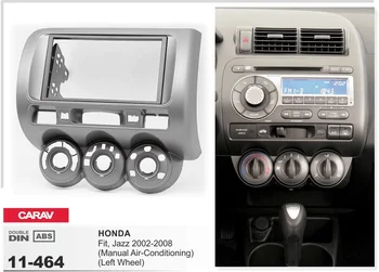 

Navirider Android 8.0 radio tape recorder octa Core 4GB RAM 32GB rom (frame+DVD series) fit for Honda fit jazz left car dvd