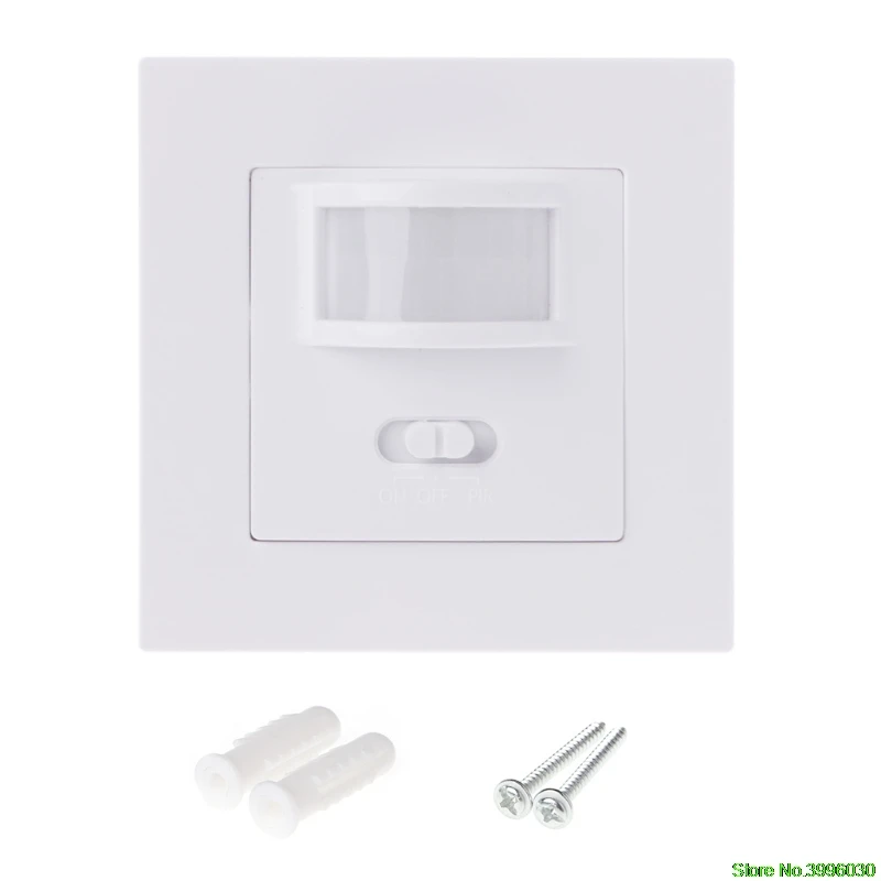 

AC 110V-240V Infrared PIR Motion Sensor Recessed Wall Module Light Switch