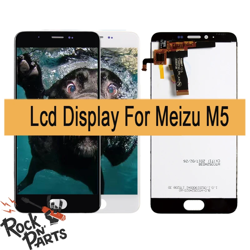 

5.2inch LCD For MEIZU M5 Lcd Display Touch Screen Digitizer with Frame M611H Display Module For LCD Replacement 1280x720