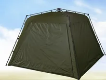  Large military tents outdoor camping tent ArmyGreen Pavilion Fast Open Quartet tent With mosquito nets 5-8 people 