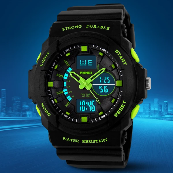 Relogio Masculino Skmei Брендовые мужские спортивные цифровые часы LED желе военные наручные