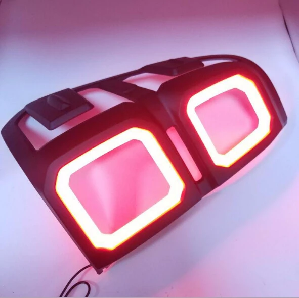 

2015 2016 2017 2018 2019 HILUX REVO and ROCCO pickup rear lights LED cover