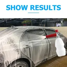 1Л Автомойка пенопластовая пушка Мойка под давлением Снежная пена копье 1/4 быстрый разъем дизайн идеально подходит для любителей или профессионального использования