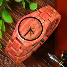 BEWELL Marque De Luxe Femmes Quartz Montre, main Coloré Bambou Bois De Mode Casual Montre, japon Mouvement Montre-Bracelet Étanche
