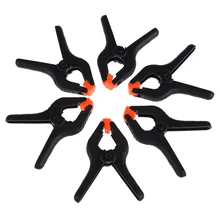 Wholesale 6pcs Universal Photography Prop Tool Heavy Duty Muslin Backdrop Photo Studio Clamps 4.5 inch Clamp Length
