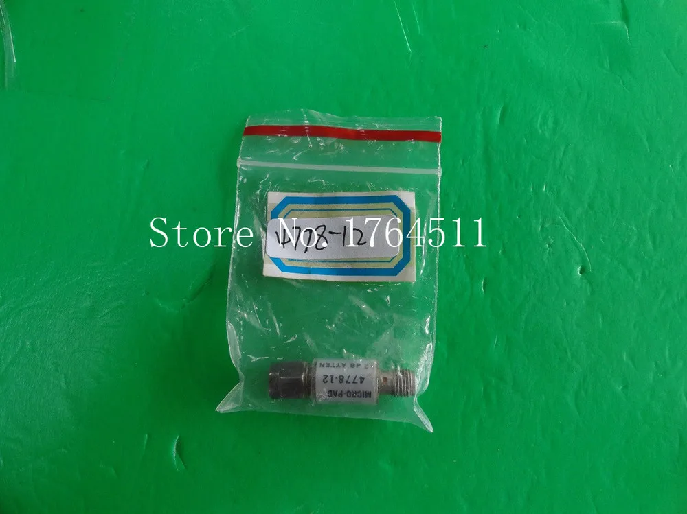 

[BELLA] Narda 4778-12 DC-12.4GHz 12dB 2W SMA coaxial fixed attenuator --2PCS/LOT
