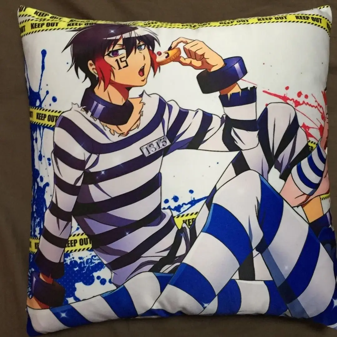 

New detentionhouse Nanbaka Anime two side Pillowcases Hugging Pillow Cushion Case Cover Cosplay Gift 149