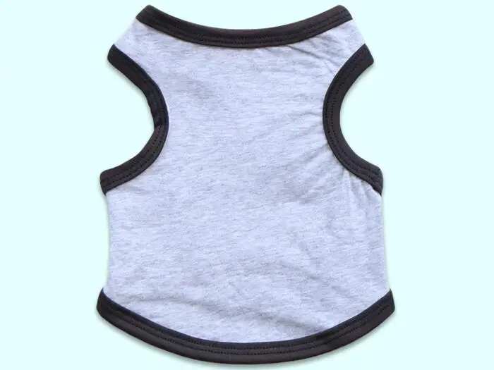 Pet clothing dogs cats fashion spring summer vest doggy t shirt costume