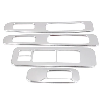 

Car Styling, Windows device panel trim Armrest Button Decoration Frame For Nissan Qashqai 2011 2012 2013 2014
