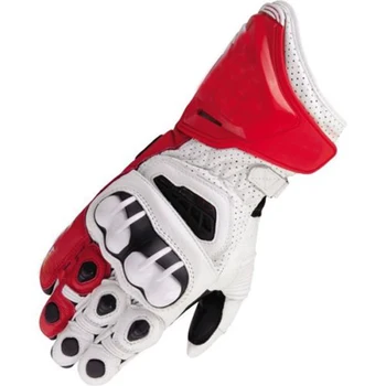 

Moto Motorcycle Air Leather Long Gloves Team Race Motocross Gloves