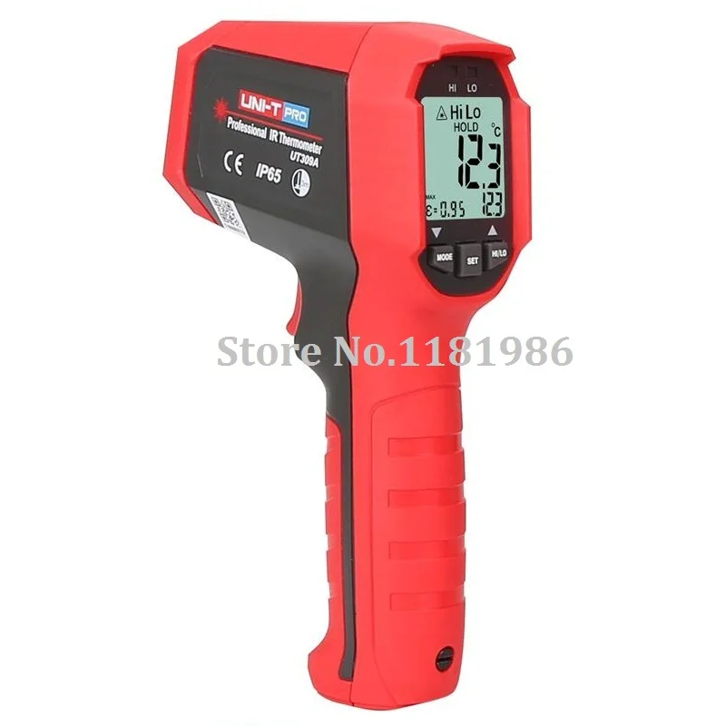 

Non contact Digital Laser professional infrared thermometer UNI-T UT309A -35~450C (-31~842F) Themperature Pyrometer IR Laser