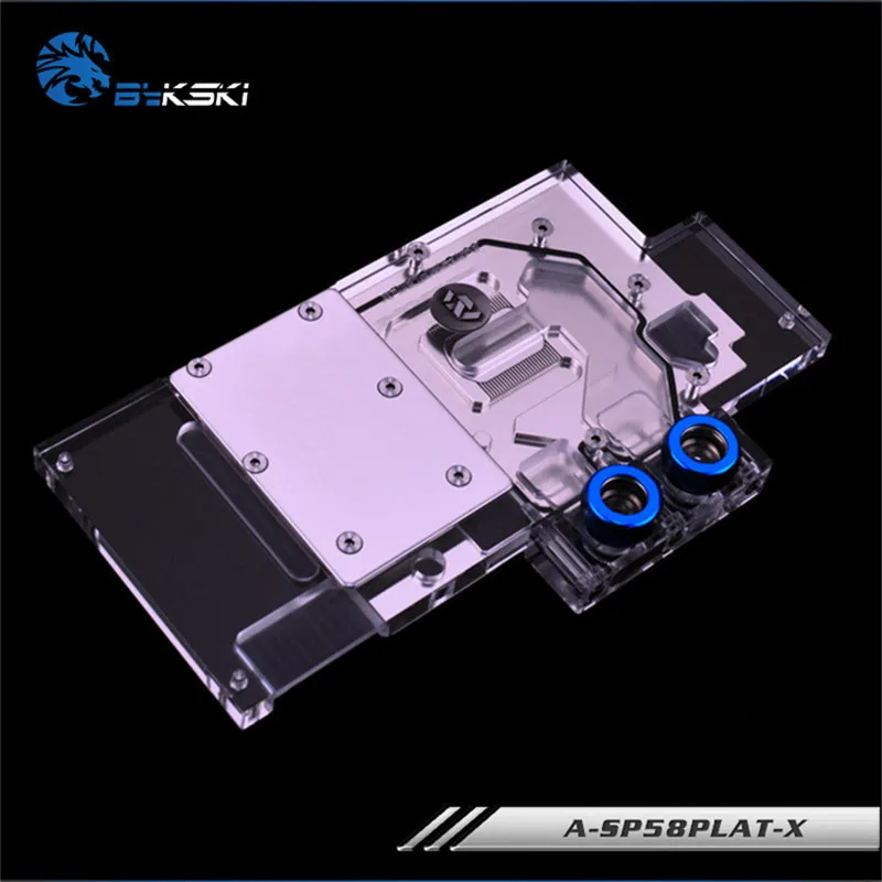 Bykski A-SP58PLAT-X полная бухта GPU водоблок для VGA сапфир RX580 Nitro+ видеокарта A-SP58PLAT-X водяного охлаждения