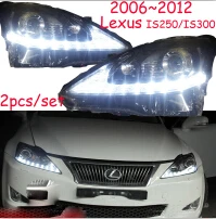 2006~ 2012, автомобильный Стайлинг для Lexuz IS250 IS300 фары, HID, CT200H, GS350, GS430, GS460, GX460, RX300, RX350, IS250 IS300 фара - Цвет: Model1 style