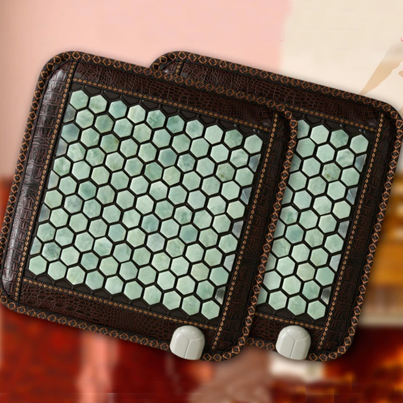 

Korea Style Electric Heating Jade Cushion Mat New