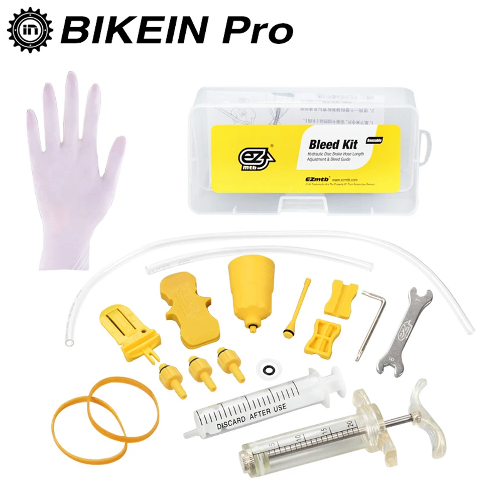 

BIKEIN PRO Bicycle Brake System Lubrication Oil Tools Kit for Shimano Tektro without Mineral Oil MTB Bike Brake Repair Tools