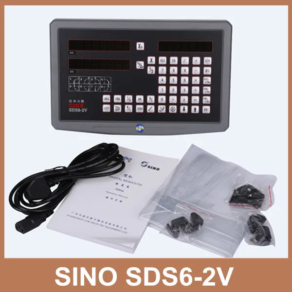 

Free Shipping High Quality Sino Milling And Lathe 2 Axis Digital Readout DRO Sino SDS6-2V