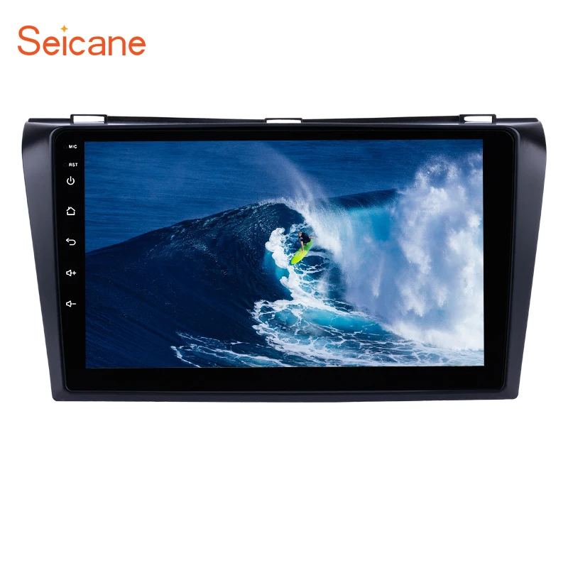 Flash Deal Seicane Android 8.1 2 Din Car DVD Multimedia Player For 2004 2005 2006 2007 2008 2009 Mazda 3 Quad-core 9 Inch 1024*600 GPS Wifi 0