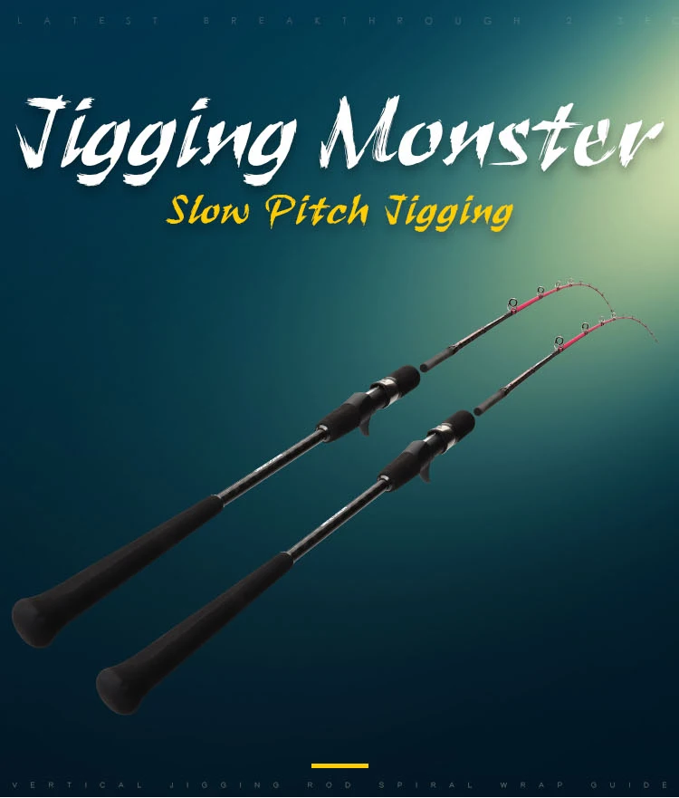 AI-SHOUYU 30 t carbono lento jigging haste