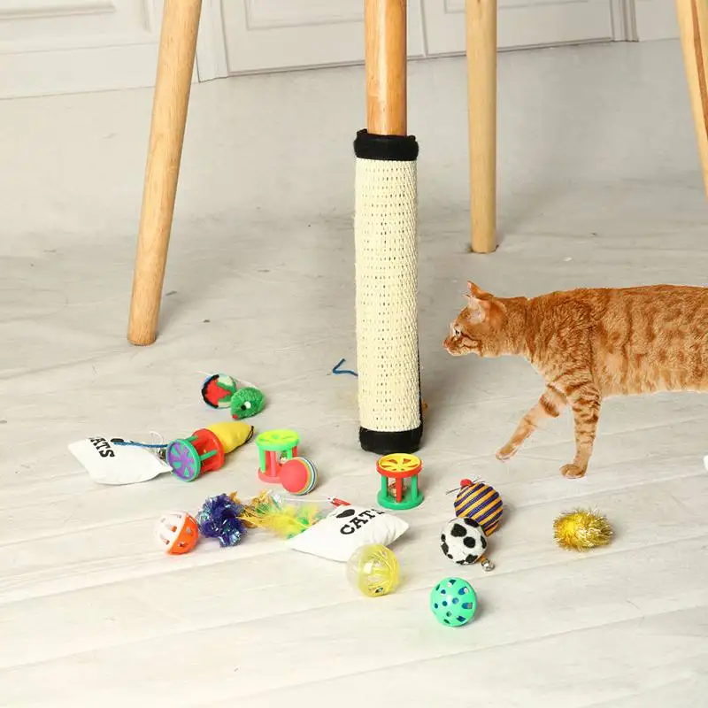 Кошачья доска для царапин игрушка сизаль пеньковая кошка котенок Когтеточка