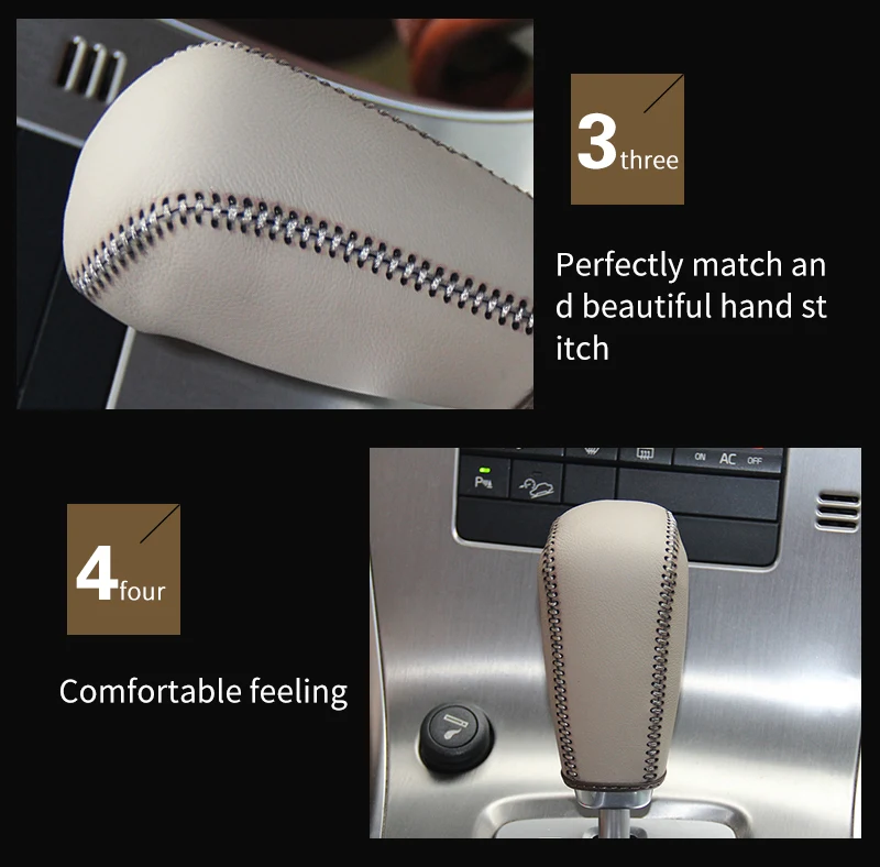 gear shift knob cover For Volvo XC60 AT case ppc_09