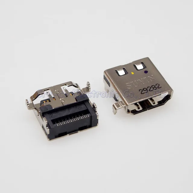 25pcs 19Pin HDMI Female Socket For Asus Toshiba etc desktop notebook-in HDMI Cables from