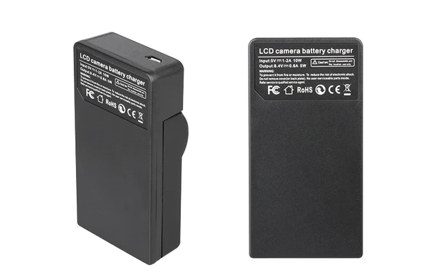 2 Batterie PS-BLM1 + Caricatore USB Per Olympus - 2100mAh/7.4V - Foto 3