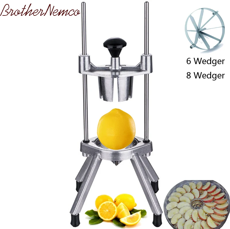 Лимонный Апельсин Яблоко кухонный легкий фруктовый разделитель Wedger Cut Slicer Cutter кухонный инструмент креативный оранжевый легкий Бур