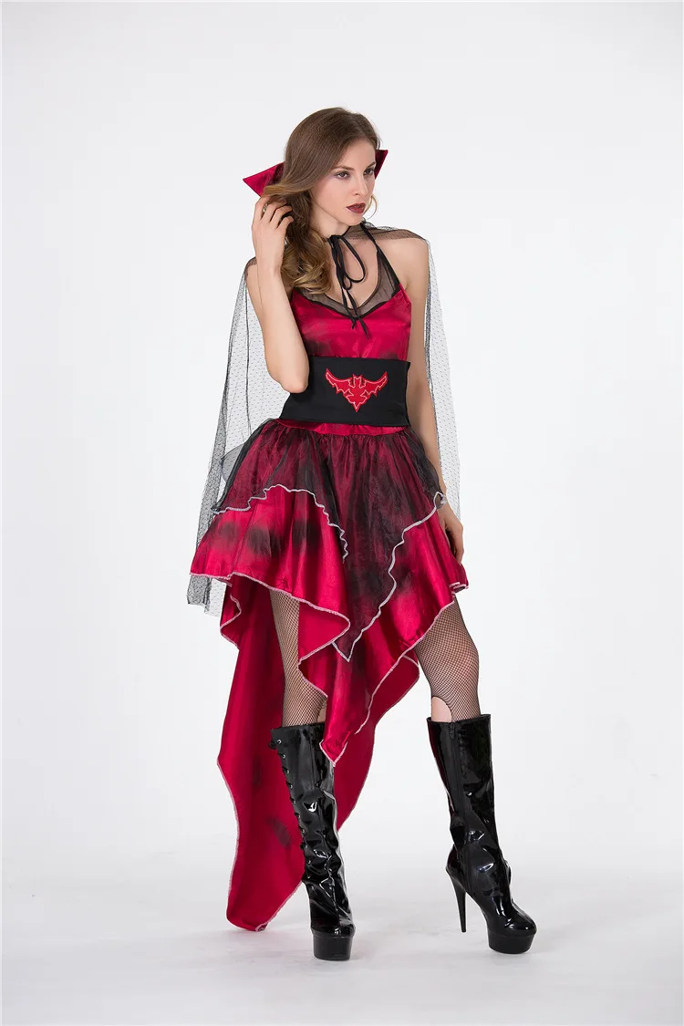 Vampire Queen Witch Dress Costume Halloween Costumes for Women Sexy Cosplay Black Gothic Lolita Dress Fantasy Carnival Costume Vampire Queen Witch Dress Costume Halloween Costumes for Women Sexy Cosplay Black Gothic Lolita Dress Fantasy Carnival Costume