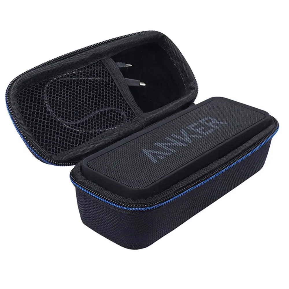 Беспроводной Bluetooth чехол для динамика для Anker SoundCore 1 для Sound Core 1 с сетчатым двойным карманом на молнии дорожная сумка для переноски