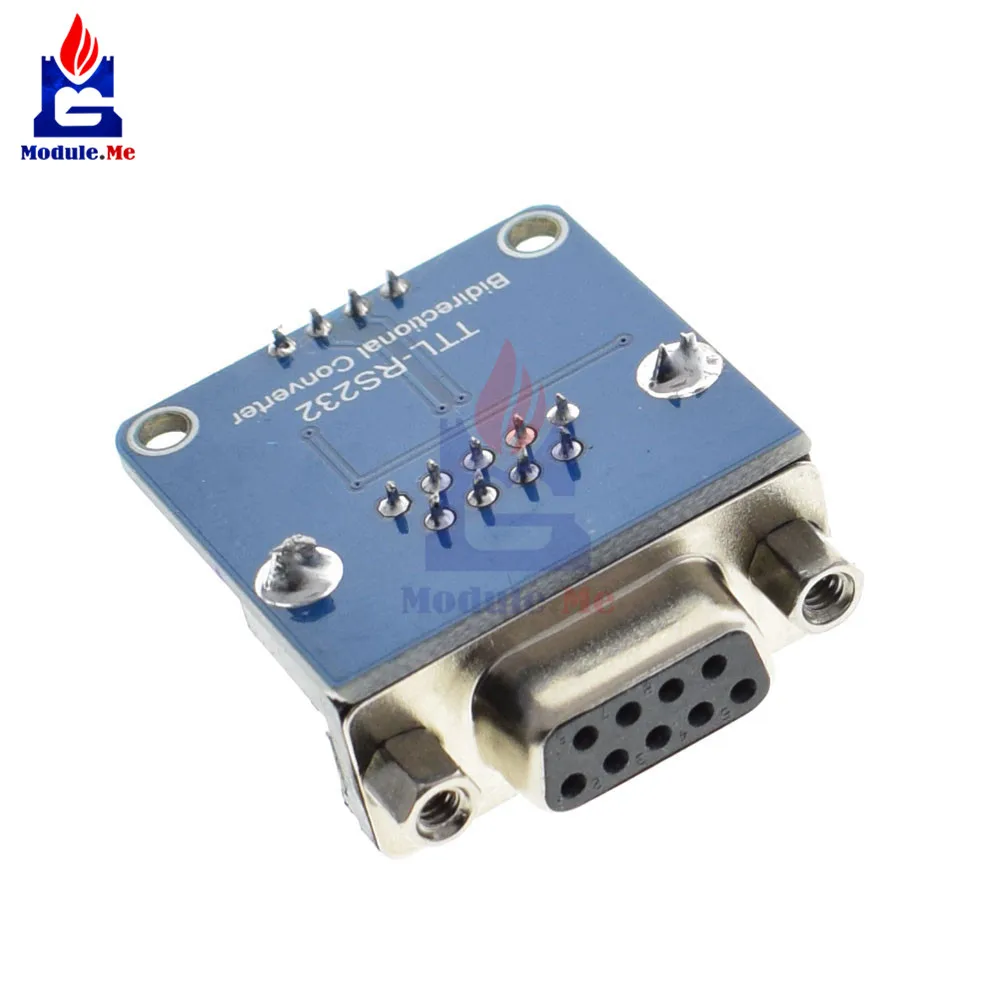 MAX3232 RS232 to TTL Serial Port Converter Module DB9 Connector MAX232 Diy Kit Electronic PCB Board Module