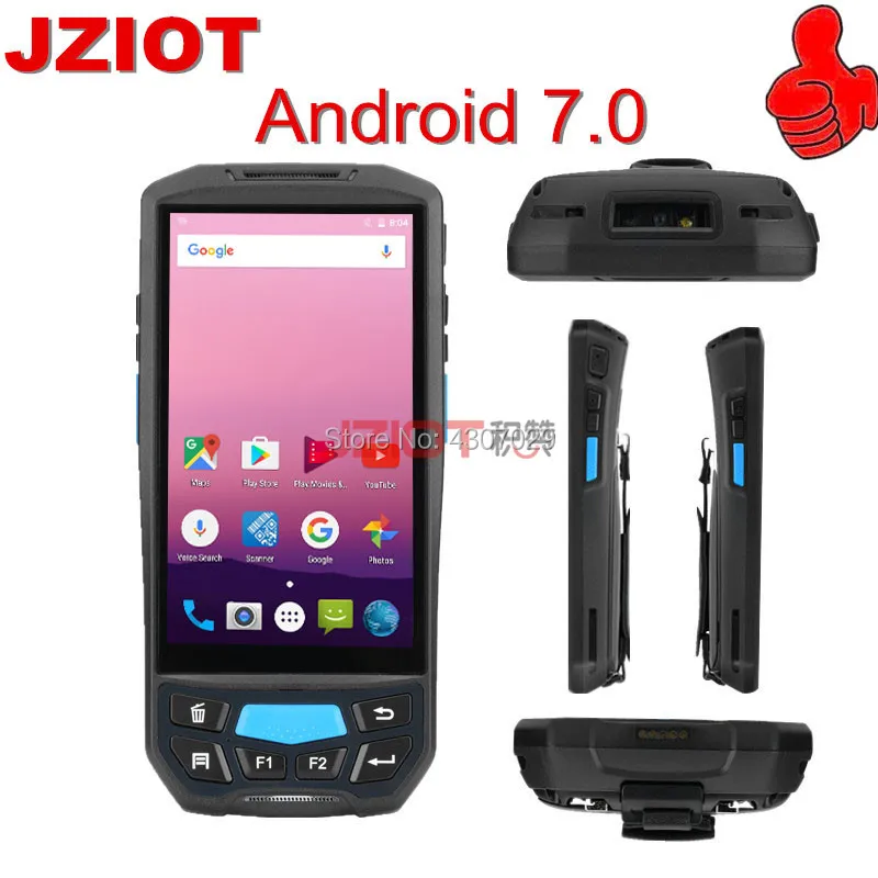 Промышленный PDA a \ Android 1D сканер штрих кода Bluetooth стиль смартфона для сбора