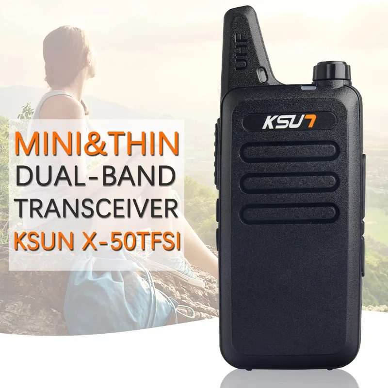 walkie talkie KSUN X 63TFSI Ham Two Way Radio walkie talkie Dual Band