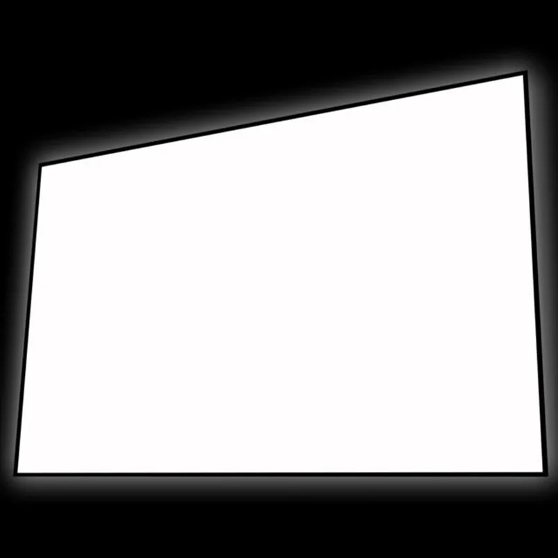 F2169CW 16:9 формат HDTV 4K тонкий безель с фиксированной рамкой проекционный экран