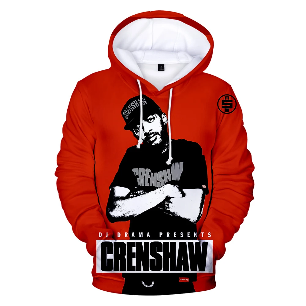 

The Great Nipsey Hussle Printed Men Hoodies Sweatshirts Hip Hop Hoodies Harajuku Streetwear Rapper Nipsey Hussle Men Clothing