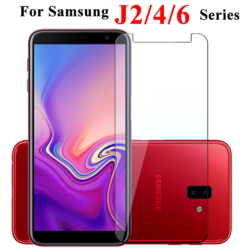 Защитное стекло для samsung Galaxy J4 J6 Plus J2 Pro закаленное стекло для Samsong Tremp J4 6 2 4j 6j защита экрана