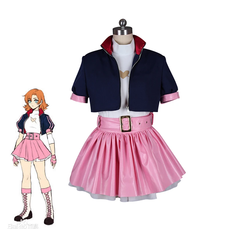 RWBY костюм для косплея Nora Valkyrie карнавальный на Хэллоуин карнавальные наряды