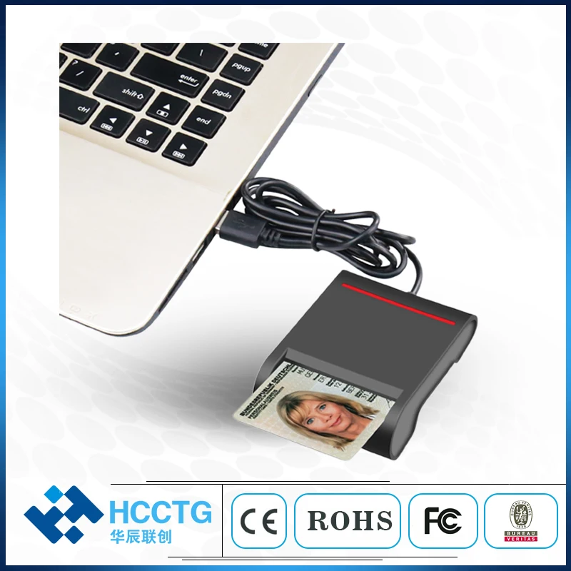 PC-LINK ABS контакт ISO 7816 ПК SC совместимый смарт-карта USB считыватель DCR30