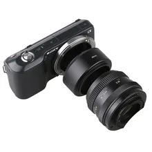 Металлический NEX49/52/55/58/62/67/72 мм Камера макрообъектив Обратный адаптер с автоматической фокусировкой AF для sony A6400 A6300 A5100 A5000 A7 II A7R NEX7