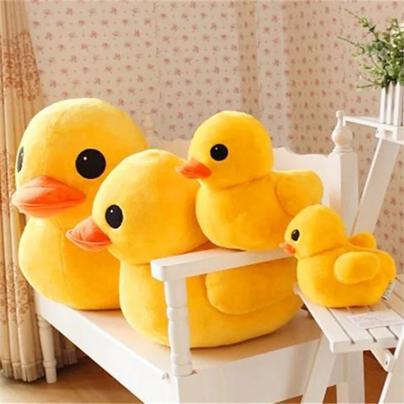1PC-20CM-30CM-50CM-Stuffed-Dolls-Rubber-Duck-Big-Yellow-Duck-Cotton-Plush-Toys-Gifts