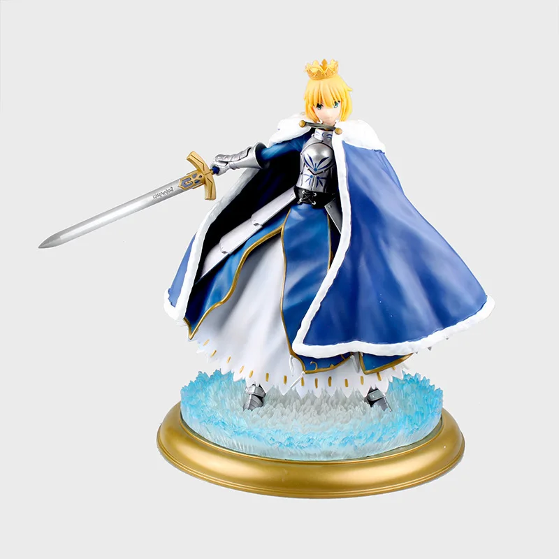 

J.G Chen Anime Fate Stay Night Saber Fate Zero PVC Action Figure Collection Model Toy Deluxe Edition 26cm Christmas Gifts