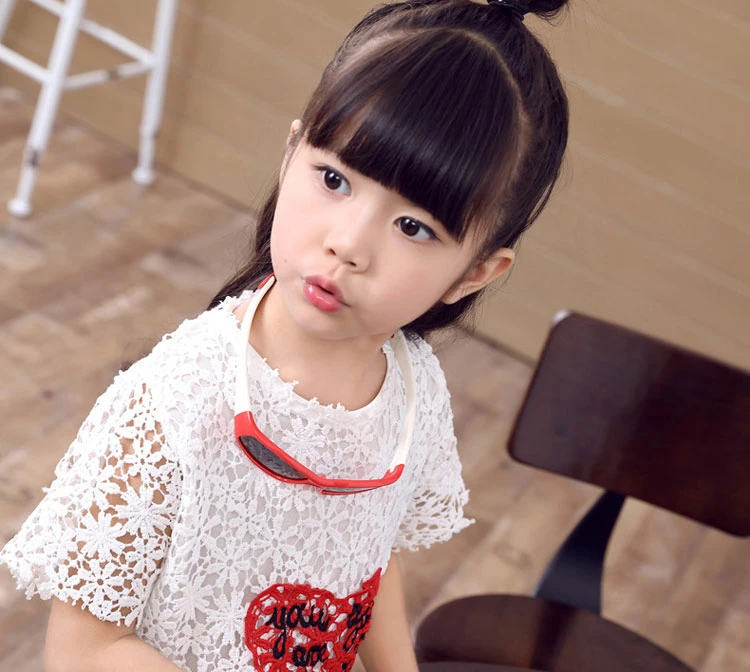No easily broken Kids TR90 Polarized Sunglasses Children Safety Brand Glasses Flexible Rubber Oculos Infantil (11)