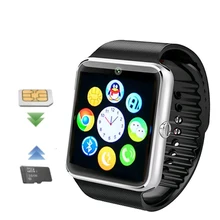 

GT08 Smart Watch Big Battery Smartwatch With Touch Screen Support TF Sim Card Camera Men Watches For IOS iPhone Android Phone