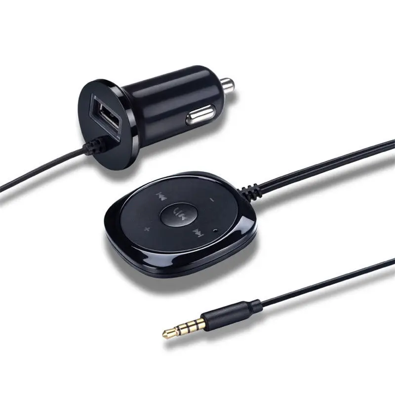 Автомобильный комплект громкой связи Bluetooth громкая связь Aux MP3 плеер с 5 в 2 1 а USB