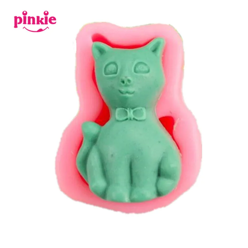 Buy New soap molds cat Handmade silicone molds form